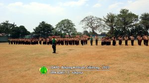 Latihan Dasar Kepemimpinan Peserta Didik di Bekang Kostrad 2023