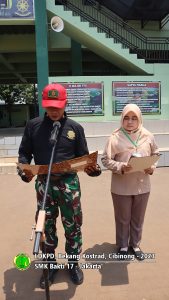 Latihan Dasar Kepemimpinan Peserta Didik di Bekang Kostrad 2023