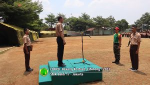 Latihan Dasar Kepemimpinan Peserta Didik di Bekang Kostrad 2023