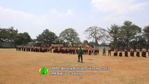 Latihan Dasar Kepemimpinan Peserta Didik di Bekang Kostrad 2023