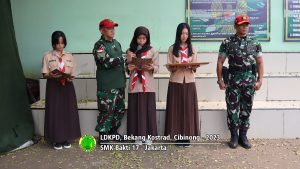 Latihan Dasar Kepemimpinan Peserta Didik di Bekang Kostrad 2023