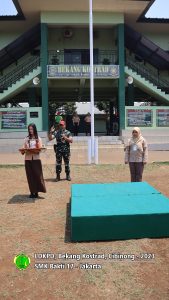 Latihan Dasar Kepemimpinan Peserta Didik di Bekang Kostrad 2023