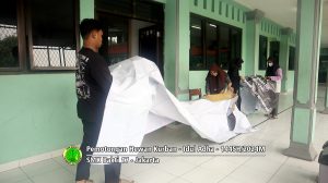 Pemotongan hewan kurban Idul Adha 1445H-2024M