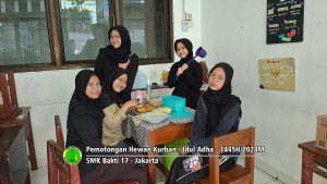 Pemotongan hewan kurban Idul Adha 1445H-2024M