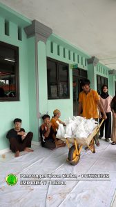Pemotongan hewan kurban Idul Adha 1445H-2024M