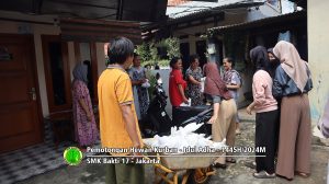 Pemotongan hewan kurban Idul Adha 1445H-2024M
