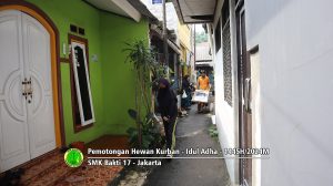 Pemotongan hewan kurban Idul Adha 1445H-2024M