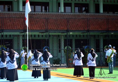 Upacara HGN SMK Bakti 17 tahun 2021